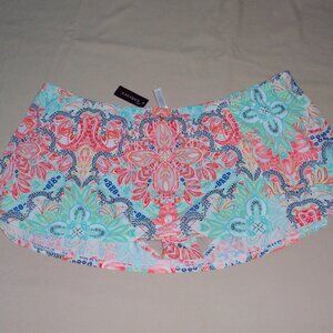 NWT Swim By Cacique WOMEN'S Plus SZ 24 Tankini Skirt Attached Bottom
